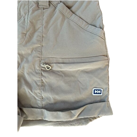 Helly Hansen Maridalen Shorts Women's Size XS Khaki Hiking Quick Dry Stretch - Picture 3 of 10